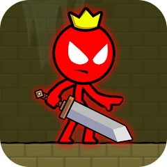 Red Stick Boy Adventure Game